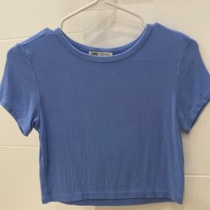 ZARA Youth Light Blue Top